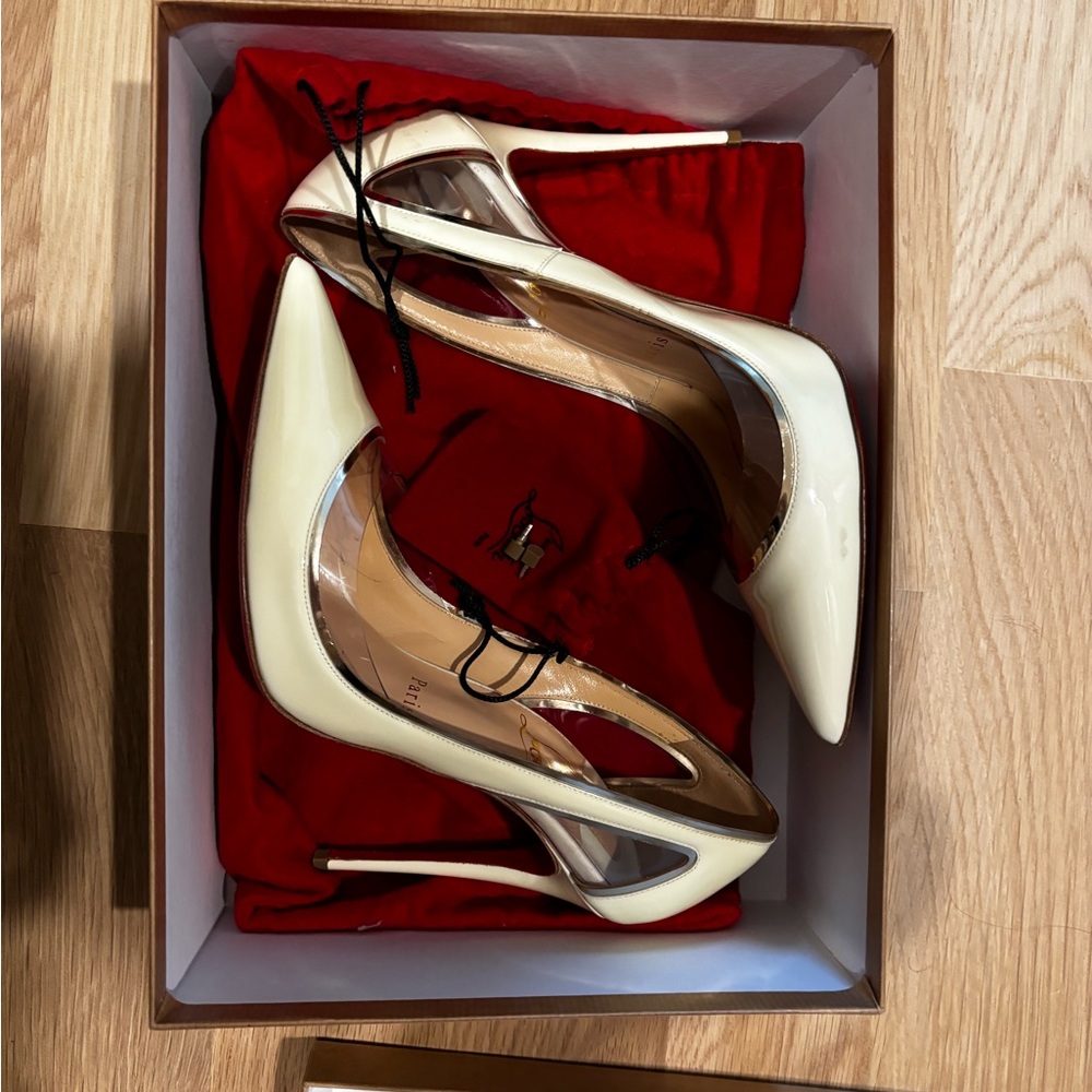 Christian Louboutin Ivory